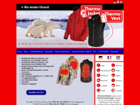 thermojacket.eu Webseite Vorschau