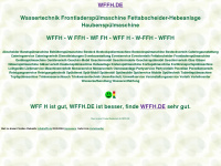 wffh.de Webseite Vorschau