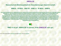 wmdg.de Webseite Vorschau