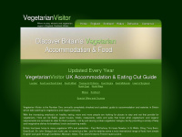 vegetarianvisitor.co.uk Webseite Vorschau