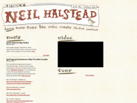neilhalstead.com Webseite Vorschau