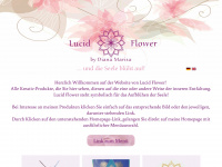 lucidflower.com Webseite Vorschau
