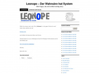 leonope.wordpress.com Webseite Vorschau