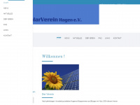 solarverein-hagen.de Webseite Vorschau