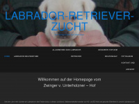 labrador-retriever-zucht.de Webseite Vorschau