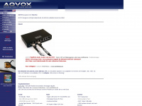 aqvox.de Webseite Vorschau