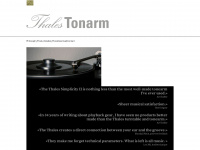tonarm.ch Webseite Vorschau