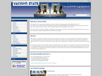 vacuumstate.com Webseite Vorschau