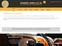 hammerl.com Webseite Vorschau