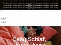 schlafgut.com Webseite Vorschau