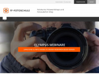 ff-fotoschule.de Webseite Vorschau