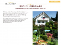 ferienhaus-villa-maria.de Webseite Vorschau