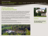 ferienanlage-bergwald.de Webseite Vorschau