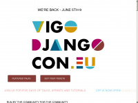 djangocon.eu Webseite Vorschau