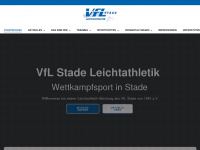 vfl-stade-leichtathletik.de Webseite Vorschau