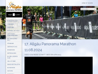 allgaeu-panorama-marathon.de Webseite Vorschau
