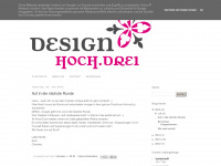 designhochdrei.blogspot.com Webseite Vorschau
