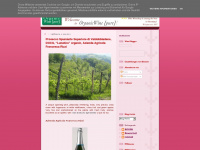 organic-wines.blogspot.com Webseite Vorschau