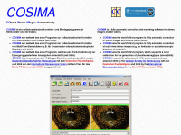 cosima-3d.de Webseite Vorschau