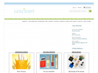 luckyscent.com Webseite Vorschau