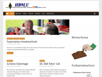 hb9lu.ch Webseite Vorschau