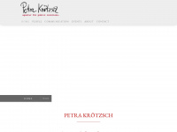 petra-kroetzsch.de Webseite Vorschau