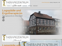 therapiezentrum-altenstadt.de Webseite Vorschau