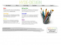 hyde-design.co.uk Webseite Vorschau