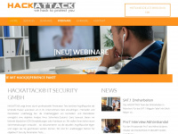 hackattack.com Webseite Vorschau