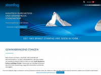 stamfag.ch Webseite Vorschau
