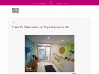 osteopathie-in-kiel.com Webseite Vorschau