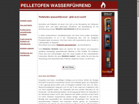 pelletofen-wasserfuehrend.de Webseite Vorschau