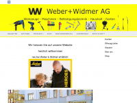 weber-widmer.ch Webseite Vorschau