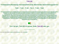 tiav.de Webseite Vorschau