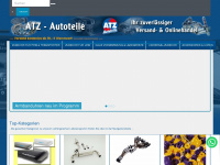 atz-autoteile.net Webseite Vorschau