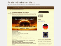 globalewelt.wordpress.com Webseite Vorschau