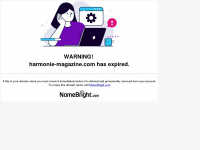 harmonie-magazine.com Webseite Vorschau