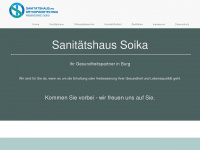 sanitaetshaus-soika.eu Webseite Vorschau