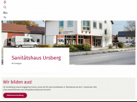 sanitaetshaus-ursberg.de Webseite Vorschau