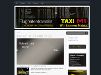 taximainz.de Webseite Vorschau