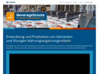 beveragescouts.com Webseite Vorschau