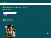 restaurant-finden.com Webseite Vorschau