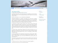 18000malhoffnung.wordpress.com Webseite Vorschau