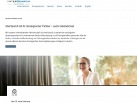 intersearch-executive.de Webseite Vorschau