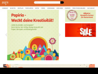 papiria.de Webseite Vorschau
