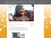 trekkingreise-mongolei.blogspot.com Webseite Vorschau