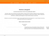 herczogbabstudio.hu Webseite Vorschau