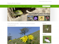 naturfoto-harz.de Webseite Vorschau