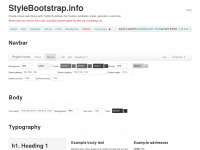 stylebootstrap.info