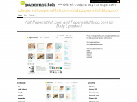 paperandstitch.wordpress.com Webseite Vorschau